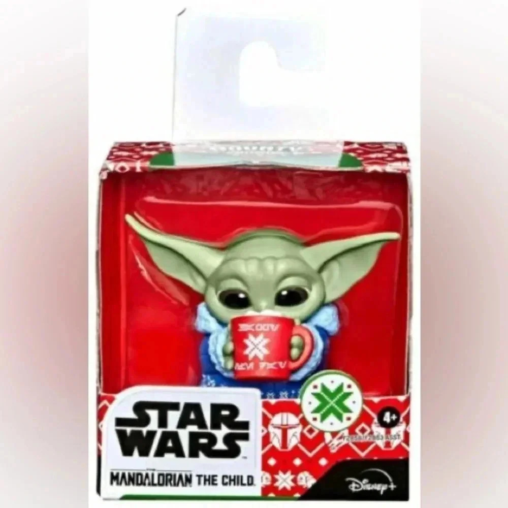 Star Wars Bounty Collection Grogu‎ Holiday Collectible Sipping Cocoa Figure